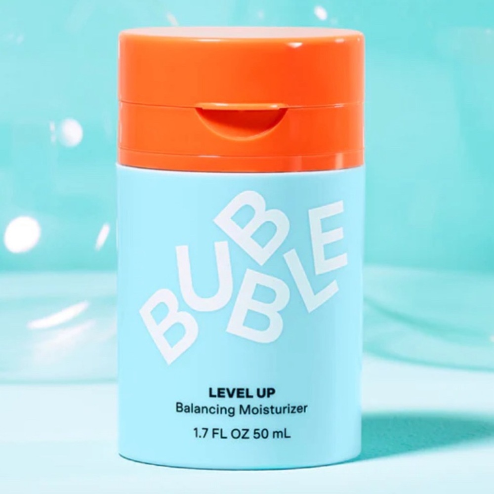 Level Up, Bubble moisturizer 
BALANCING GEL MOISTURIZER